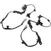 BOXI 2Pcs 89543-0C010 ALS667 Front Left & Right ABS Wheel Speed Sensor Fit 2001 2002 2003 2004 2005 2006 2007 for Toyota Sequoia / 2000 2001 2002