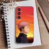 Coque de téléphone Jujut-su I-Ichiji S-Kaisen Pour Samsung Galaxy A73,21,22,32,71,53,52,51,80,5G Housse Noire Souple