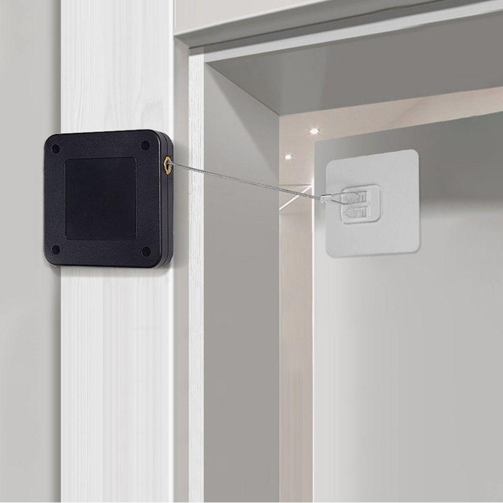 Rebound Device No punching Door Bracket Closer Door Closer Door Stopper Automatically Close Door