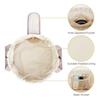 Female Barrel Drawstring Makeup Bag Large Capacity Cosmetic Bag Toiletry Organizer for Women Make Up Bags