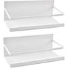 Refrigerator Shelf, 2 Pieces Magnetic Spice Rack Magnetic Refrigerator Shelf Space Saving Refrigerator Organizer For Kitchen (white)