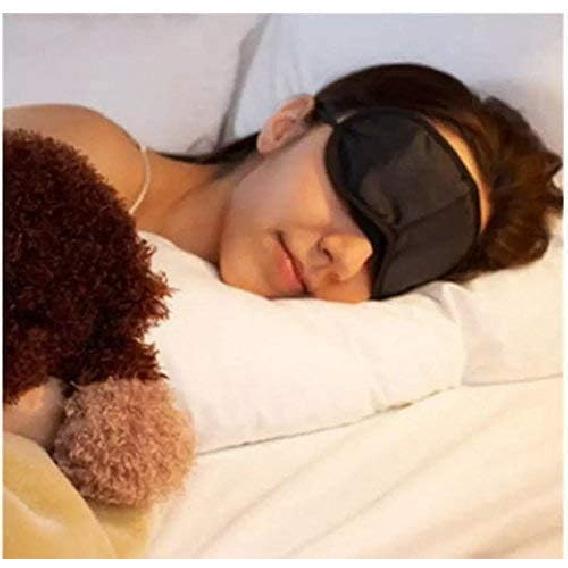 Pack of 40 Eye Mask Shade Cover Blindfold Night Sleeping, with Nose Pad, Blindfold Game Games Relax Cover Black