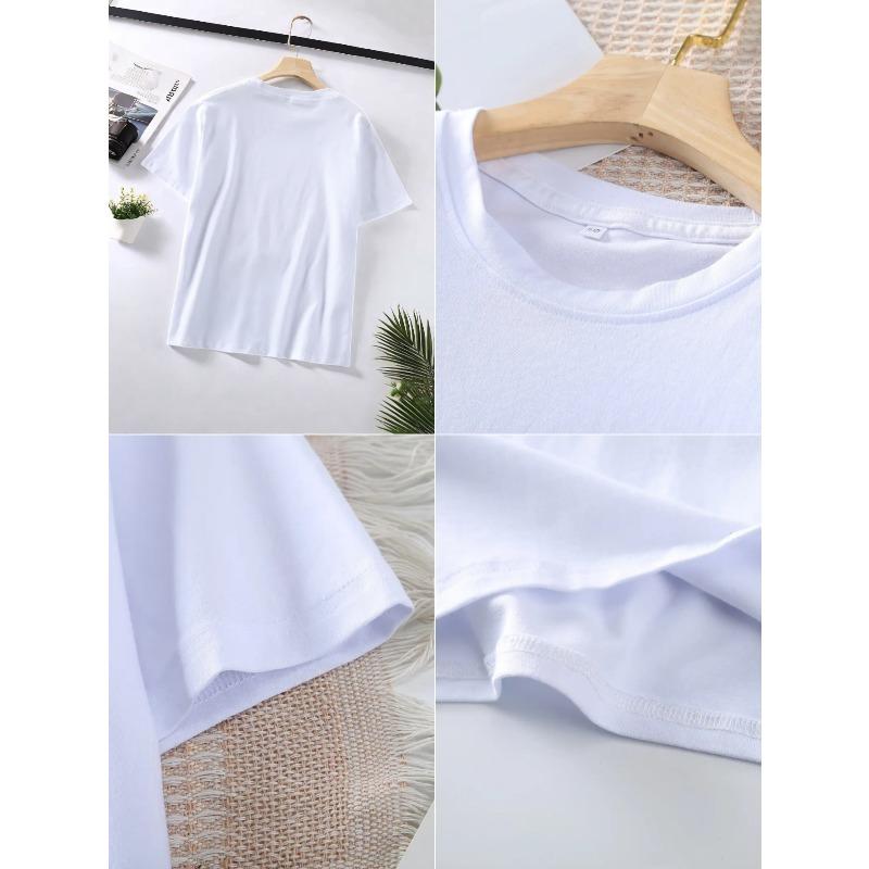T-shirt Estiva da Ragazzo con Fantasia, Comoda, Stile alla Moda