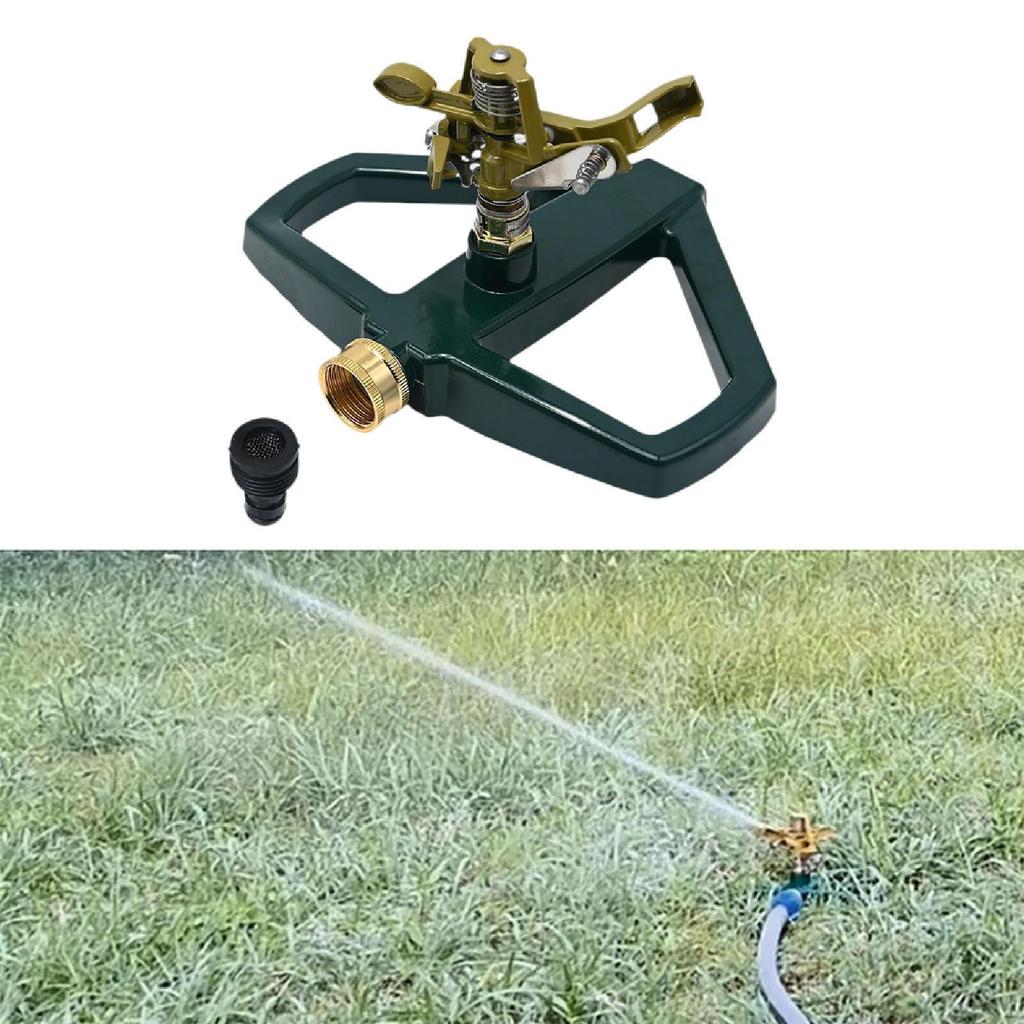 Garden Water Hose Sprinkler Irrigation System 360° Rotation Automatic for Field