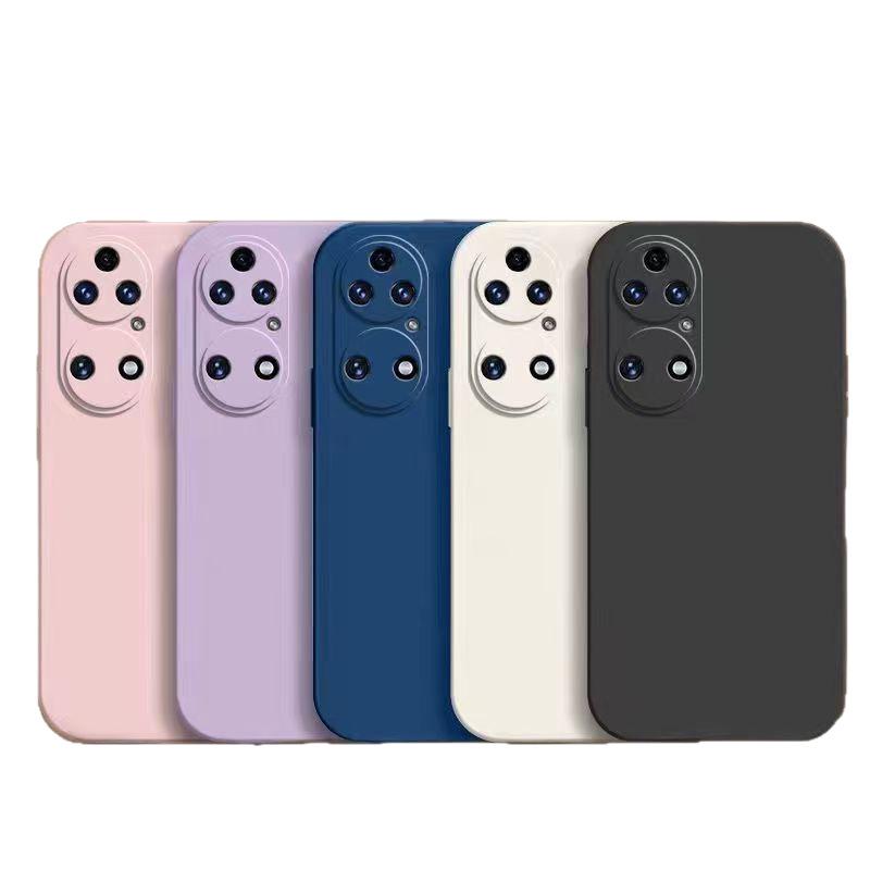 Dingqiao P50 Liquid Silicone Phone Case: Full Coverage, Drop Protection, Skin-Friendly, Solid Color