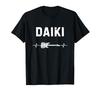 Daiki Guitar Heartbeat Music Guitarist Retro Vintage T-Shirt