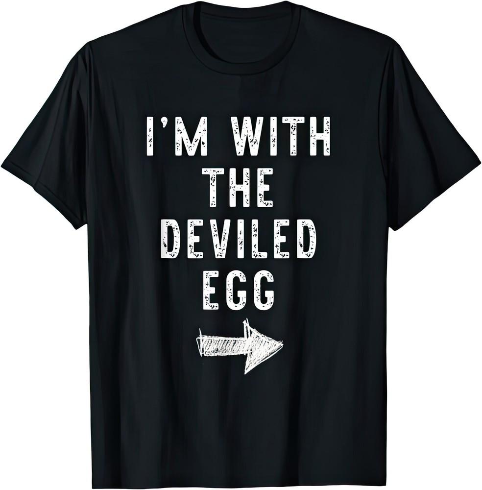I'm With The Deviled Funny Joke Humor Gift T Shirt