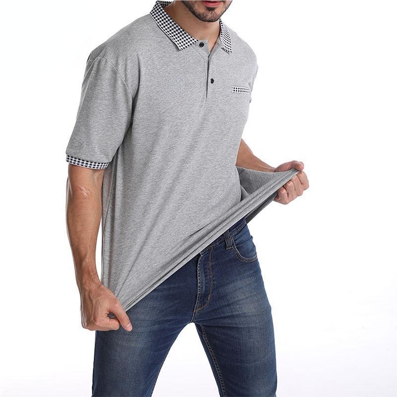Classic Short Sleeve Polo Shirt, Versatile Casual Top for Daily Wear