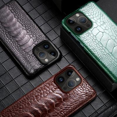 Genuine Leather Phone Case For iPhone 17 Air 16 15 11 12 13 14 Pro Max 16 Plus 16Pro 15Pro Luxury Back Cover