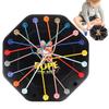 Rope Knots Challenge Game Rope Untangling Puzzle Portable Mind Toys for Kids Ages 3 String Solution Central Lacing Toys