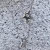 Y2K Irregular Hollow Star Pendant Stainless Steel Necklace for Women Men Unisex Punk Hip Hop 2023 Trending Neck Chain Jewelry