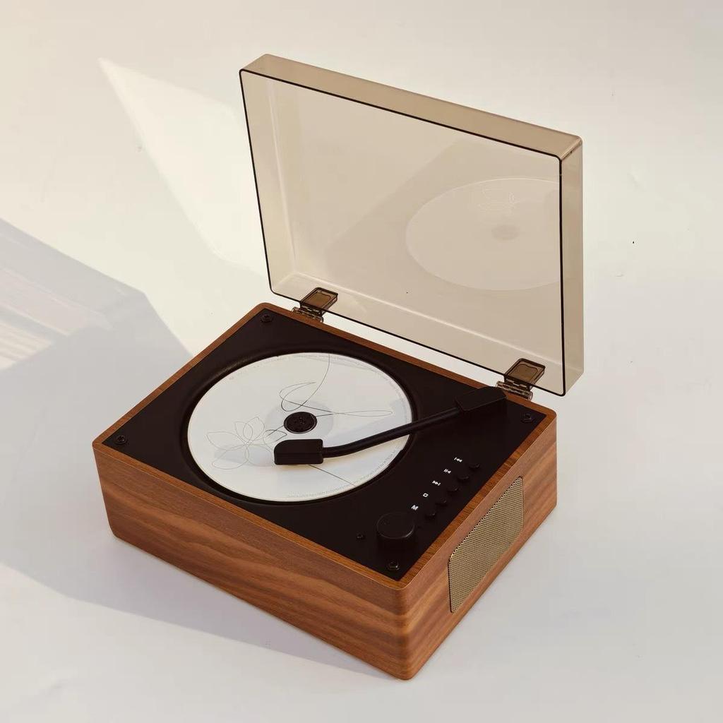 Bluetooth CD Player & Home Speaker - Multi-Function Music & Album Player