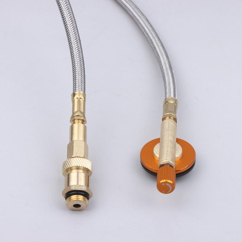 Cassette Furnace Stove Conversion To Flat Gas Cylinder Conversion Head, Outdoor Camping And Picnic Gas Adapter Extension Cord