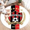 FC Spartak Trnava Round Area Rug,Carpet Rug for Living Room Bedroom Sofa Playroom Decor,Non-slip Floor Mat