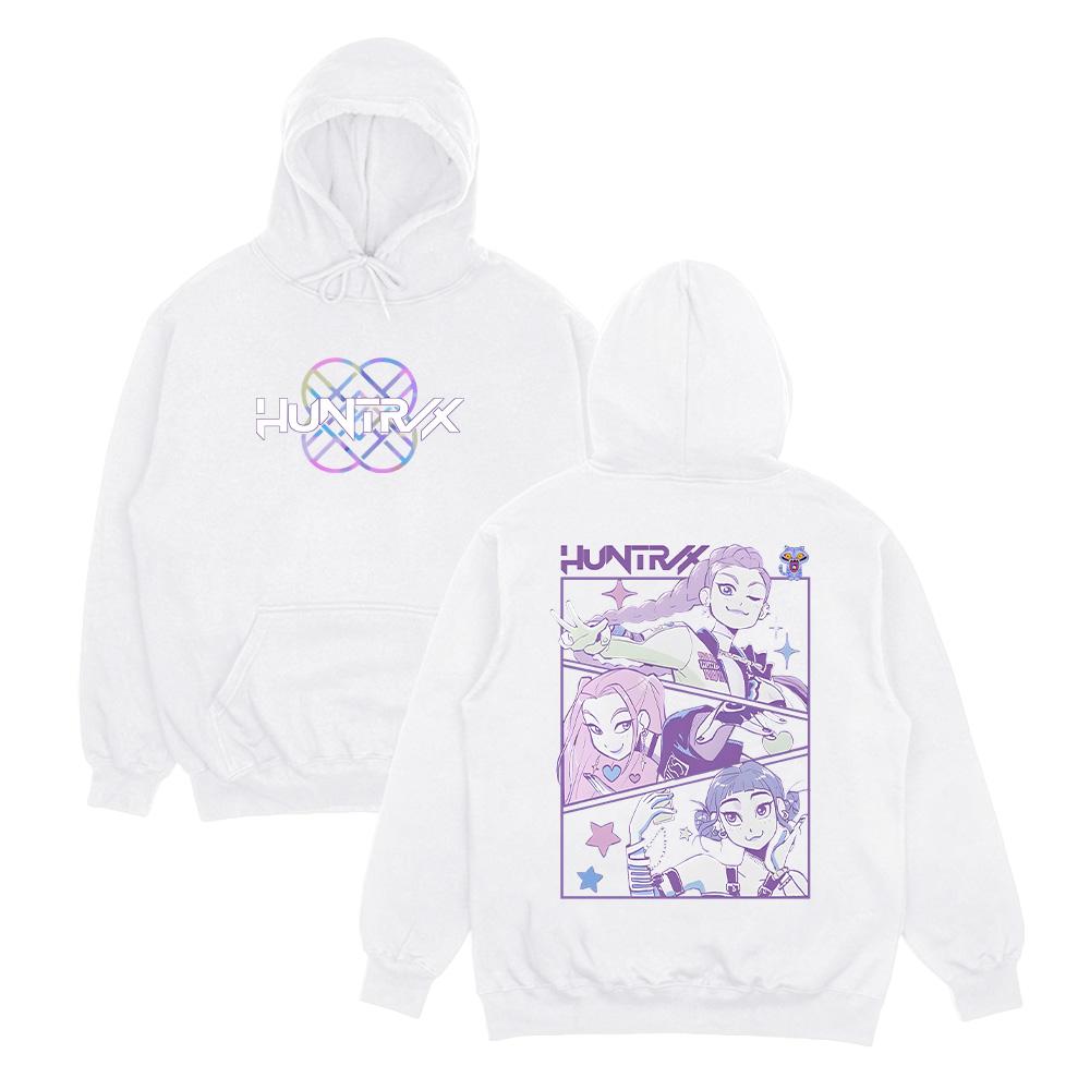 KPop Dämonenjäger Hoodies Harajuku Pullover Top Sweatshirt Mode für Frauen Männer Lässig HipHop Unisex Streetwear