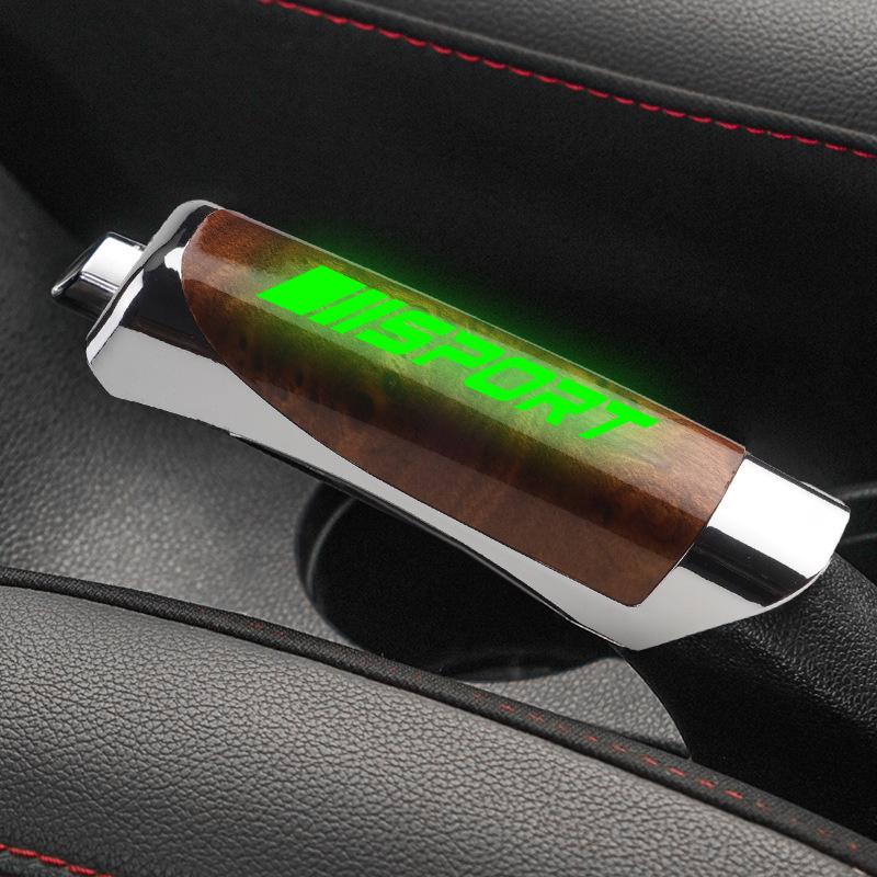 Universal Auto Handbremsgriffe Handbremsabdeckung Schutzabdeckung Kohlefaser Parkbremsdekoration Shelnterior Zubehör
