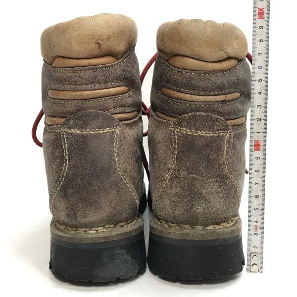 Vintage Adidas Leather Hiking Trekking Boots Brown Size 9.5 28.0cm(USED)