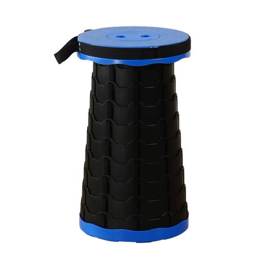 Yousheng Retractable Stool with Carrying Handle Portable Height Adjustable Lightweight Heavy Duty Outdoor Camping Picnic Fishing Telescoping Folding