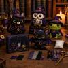 Kit da Cucito per Principianti Halloween Friends Patchwork Kit, Animale Fai da Te Crea 4 Lavori Manuali Carini Personaggi Adorabili, Artigianato per Principianti Regalo Fatto a Mano Festività