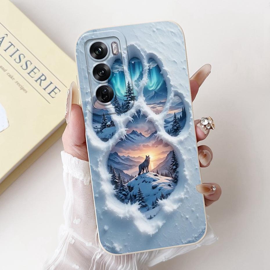 Fashion Painting Phone Case For OPPO Reno12 12Pro 5G Soft Silicone Shockproof Cover For Oppo Reno12 Pro 5G Reno 12 Cases Bumpers
