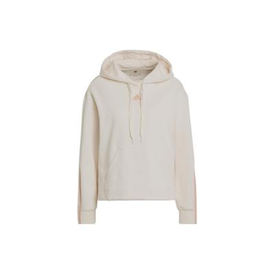 Essentials 3-Streifen Sweatshirt Hoodie Damen Oberteile Weiß H10238