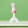 Children’s U-Shaped Toothbrush: Soft Bristle, Non-Slip Cartoon Handle for Ages 1-12