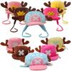 Anime Kawaii Plush Toys Cosplay Tony Chopper Cotton Hat Warm Winter Cap For Costume Adult Unisex Accessories Gifts