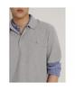 Binpolmen Cotton Silk Collared Neck Knit Gray