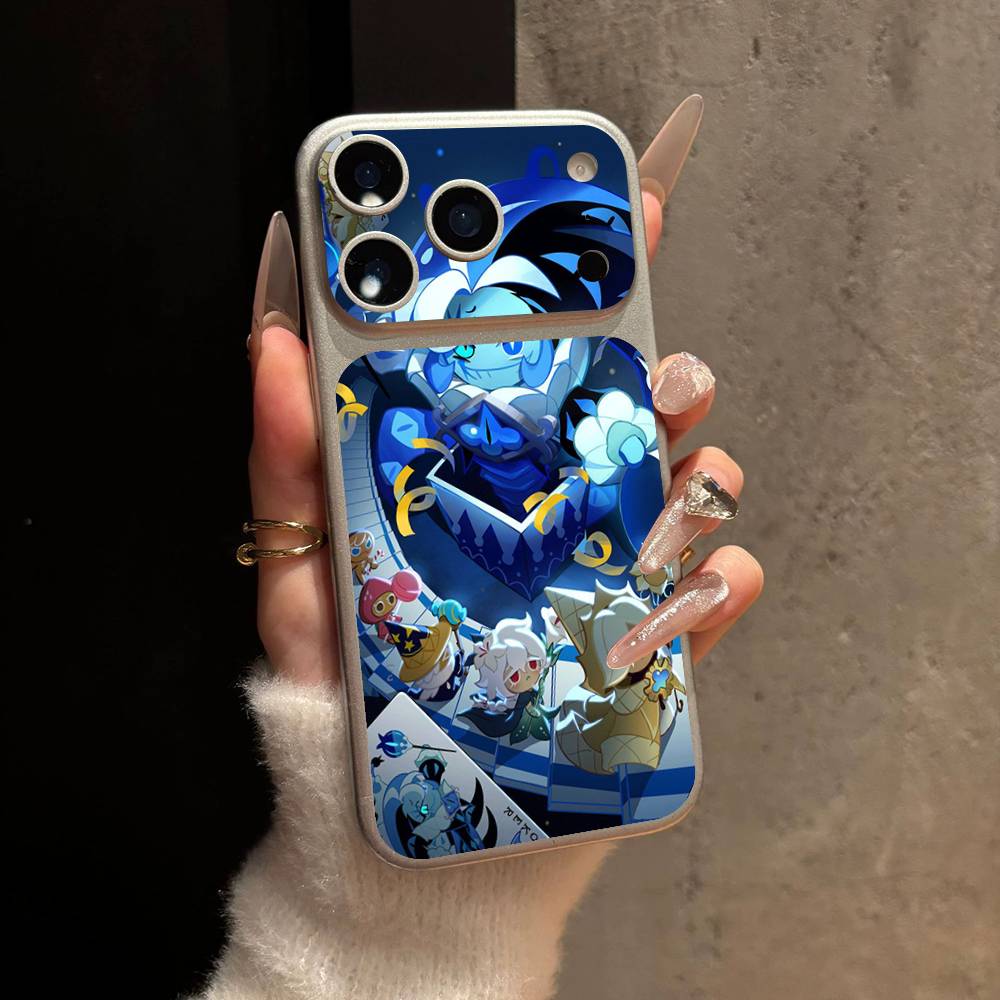 Mobile Game C-Cookie Run Kingdom Back Cover Decal Protective For Iphone 17 Pro Max Skin Sticker Back Protective