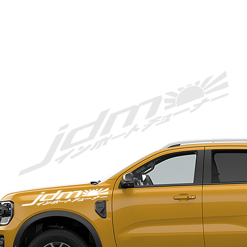 

Наклейка на автомобиль с заглавными буквами, наклейка на автомобиль, гоночные наклейки, крутая водонепроницаемая универсальная наклейка для окна автомобиля, грузовика белый