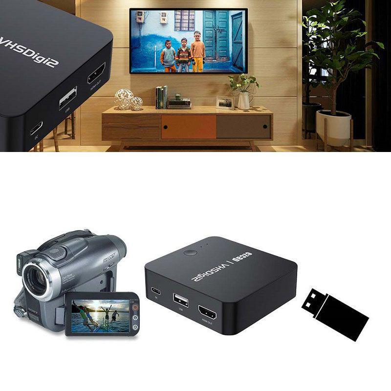 

Карта захвата USB 1080P - Конвертируйте кассеты Hi8/VHS/DV в MP4 424850527645