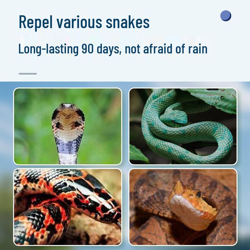 Long-lasting Rainproof Snake Repellent Pellets