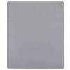 136209 vidaXL Draps-housses Jersey 2 pcs Gris 180x200 cm Coton