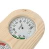 1pcs Wooden Sauna Thermometer Sauna Hygrothermograph Thermometer Celsius