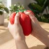 Simulated Strawberry Cheese Squeeze Toy Anxiety Relieving Fruit Sensory Toy Soft Stretchy Food Focus Aid Relaxation Tools