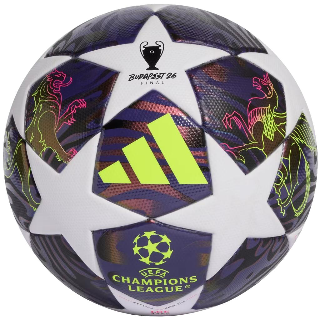 Adidas Piłka UEFA Champions League Final J290, Unisex wielokolorowa Piłka nożna