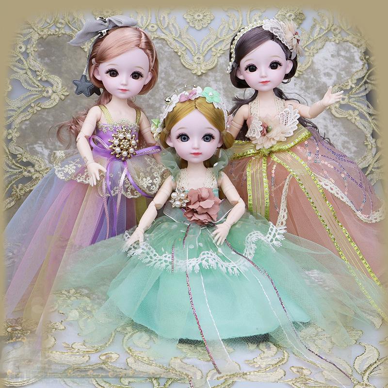 

23 шарнира подвижное платье девочка принцесса кукла подарок на день рождения