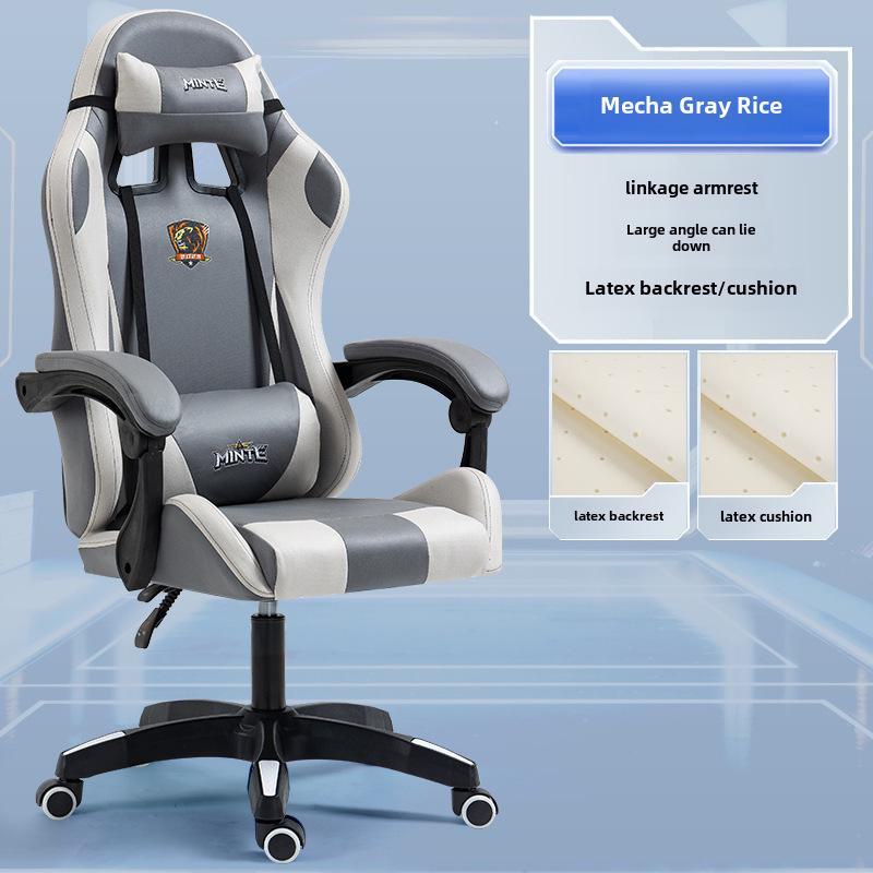 "Adjustable Cross-Border Racing Style Gaming Chair for Comfortable Long-Term Use"