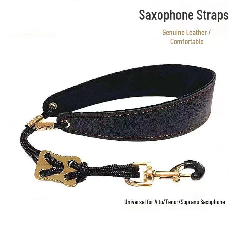 Tracolla Universale per Sassofono, Clarinetto e Strumenti a Fiato Elettronici - Regolabile per Adulti e Bambini