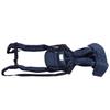 Infant Carrier Ergonomic Design Breathable Adjustable Comfortable Soft Cotton Material Striped Blue
