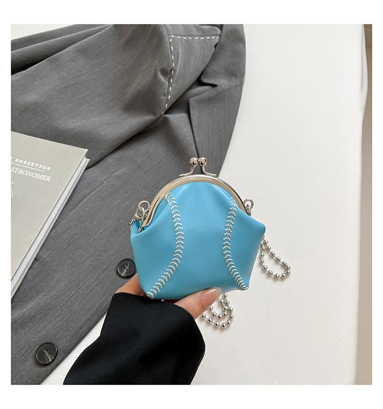 

Премиальный сенс изысканная маленькая сумка женская 2025 новая конфетного цвета цепочка на плечо универсальная в иностранном стиле мини сумка-мессенджер синий