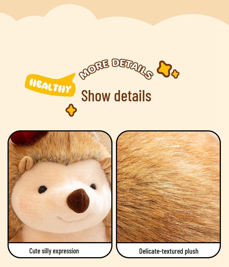 Entzückender Igel Plüschtier für Mädchen und Freunde