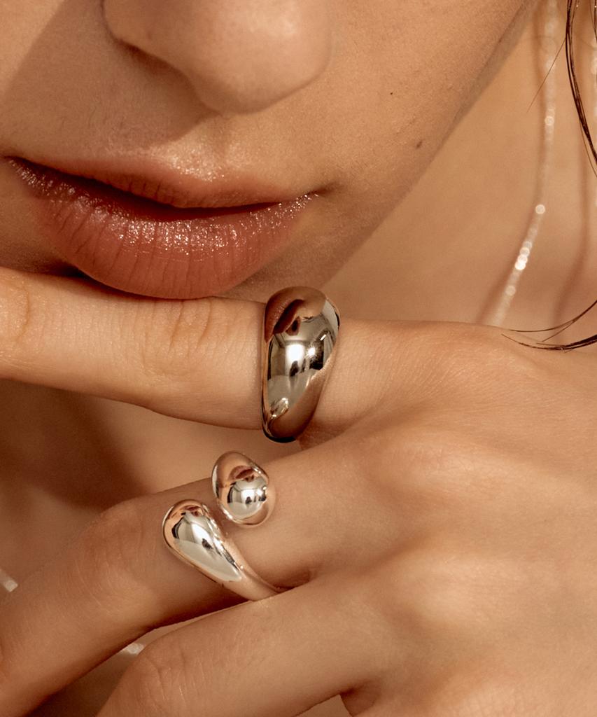 Novice Tokyo Volume Ring [Stainless] / Silver