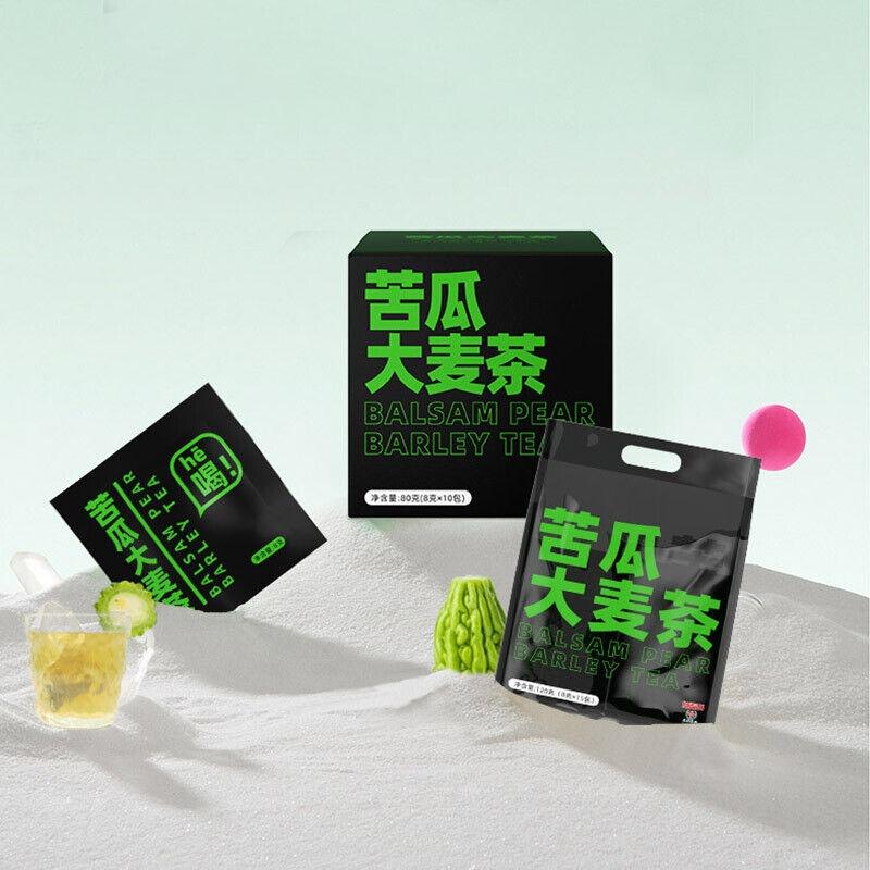Bitter Gourd, Barley Tea, Herbal Tea, Individually Packaged for Health