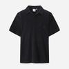DOD Terry Up Collar T-Shirt Men'S (Black)
