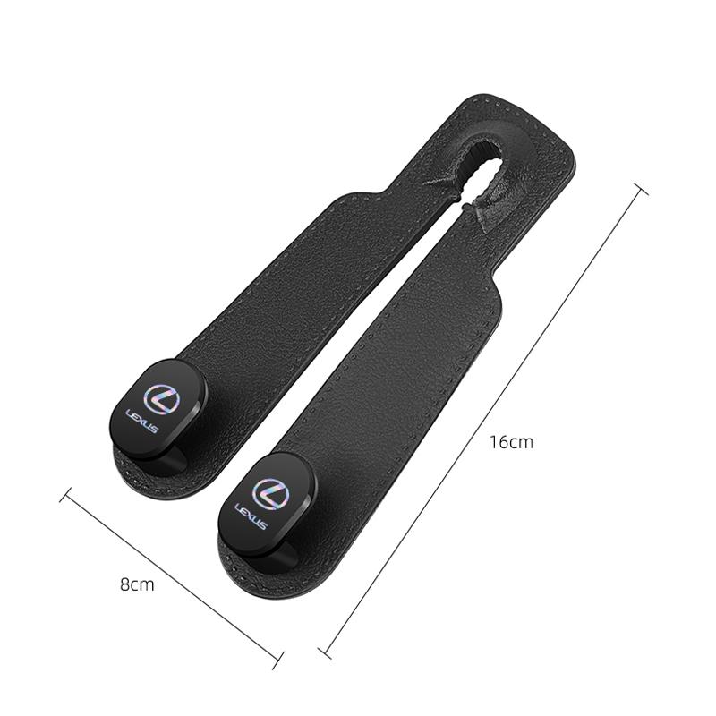 Car Headrest Hook Rear Seat Hanging Dual Hook Storage Accessories For Lexus RX300 NX RX GX460 GX RX450h IS250 RX350 LX570 LX600