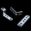 Silver Electric Headlight Modified Bracket LED Spot Light Fixed Holder  Motorcycle Accessories