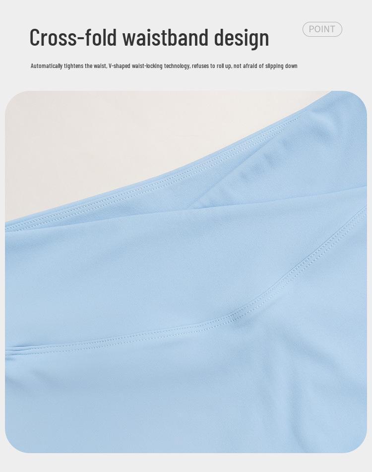 Recycelte High-Waist Yoga- und Laufshorts für Damen 8799