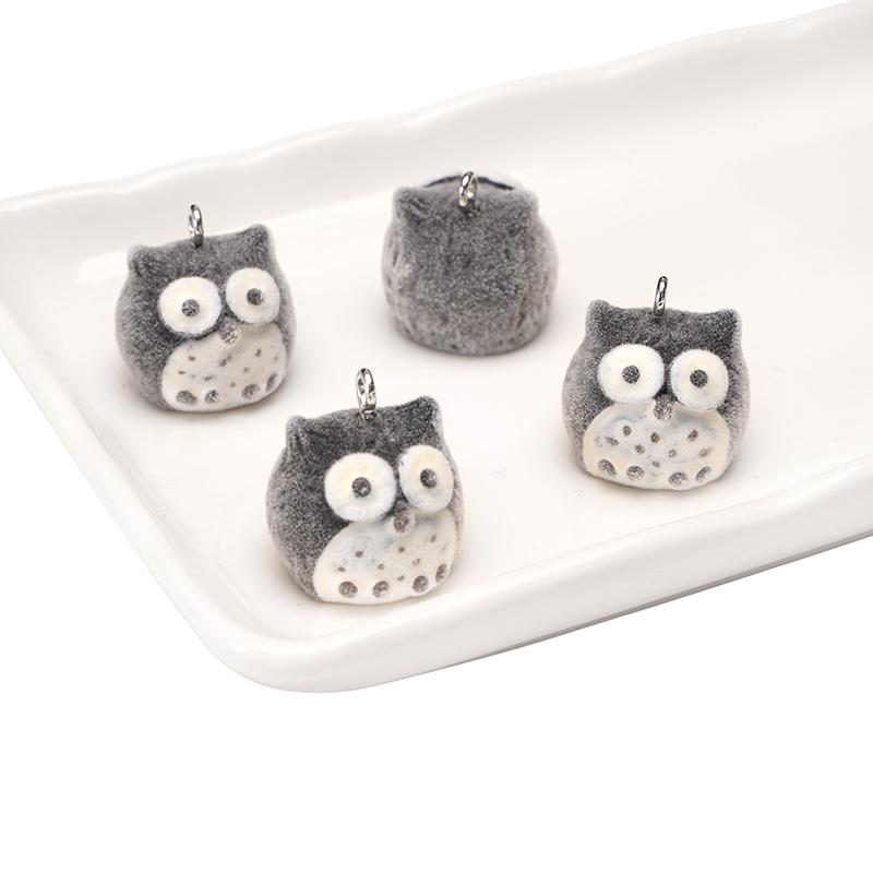 1 pz/sacchetto Ciondolo piccolo animale floccato Fai da te Braccialetto Collana Orecchini Accessori per gioielli