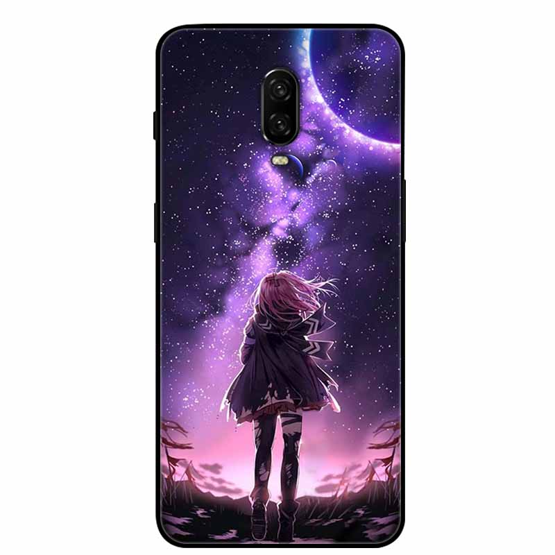 For Oneplus 6T Case Silicone Lovely TPU Soft Phone Cover for One Plus 6 6T Protective Back Shells oneplus6T Cute Cats Funda Capa